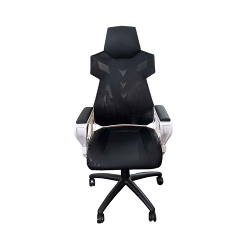 Ghế Gaming công thái học Gamezone GZ S680 chân xoay (Màu trắng)