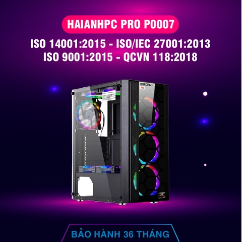 HAIANHPC PRO P0007 (A320/R3 4300 / 8GB/ SSD 120GB + HDD 1TB/ K+M/ 500W) - 043003200801201T