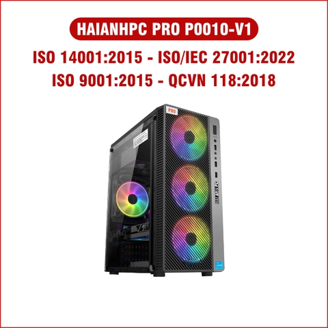 HAIANHPC PRO P0010-V1 (B760/I5-12400/RAM8GB/SSD1TB/450W/K+M/HAIANH OS) - 124007600810000T