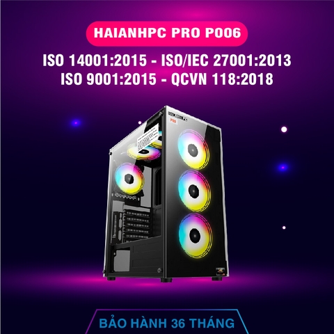 HAIANHPC PRO P006 (A320/R5 4600G / 8GB/ SSD 128GB + HDD 1TB/ K+M/ 450W) - 046003200801281T