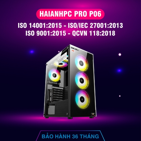 HAIANHPC PRO P06 (A320/R5 4600G / 8GB/ SSD 128GB + HDD 3TB/ K+M/ 450W) - 046003200801283T