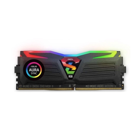 Ram Desktop GEIL SUPER LUCE RGB DDR4 8GB 3200Mhz Tản nhiệt 2 lớp