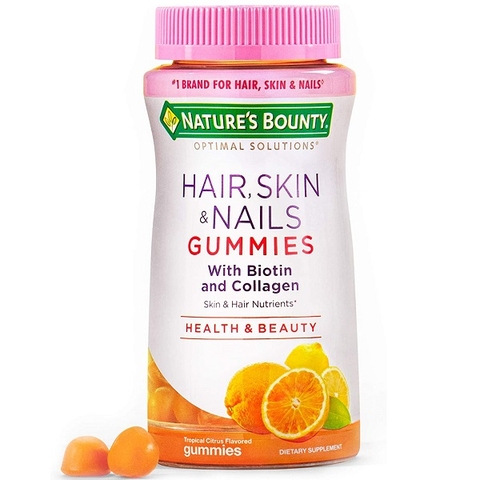 Kẹo Dẻo Đẹp Da Tóc Móng Hair Skin Nails Gummies Của Mỹ 80 viên | Kẹo Dẻo Đẹp Da Tóc Móng Hair Skin Nails Gummies Của Mỹ 80 viên |