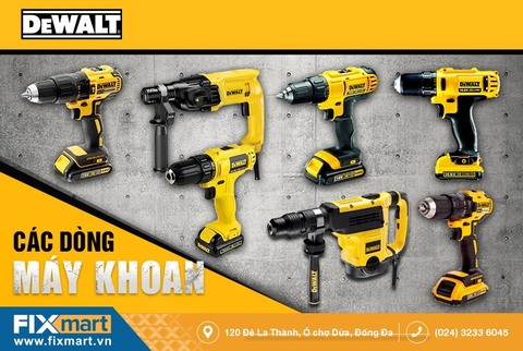 DeWalt – THƯƠNG HIỆU VÀNG TRONG LÀNG XÂY DỰNG