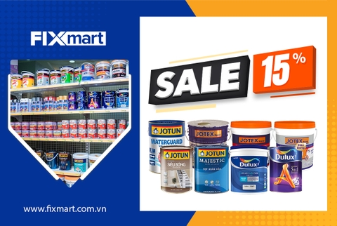 SƠN DULUX, JOTEX, Jotun, LOBSTER GIẢM GIÁ 15%