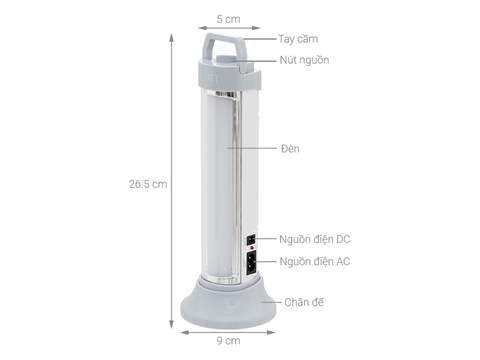 Comet Đèn sạc LED CRL3102