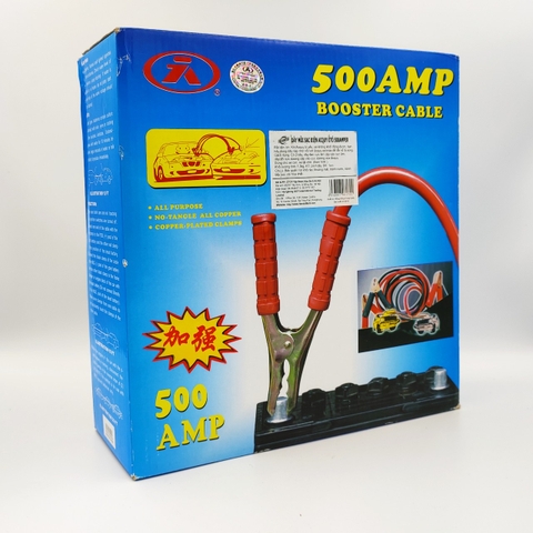 Hando Dây mồi sạc điện ắc quy 500amp 4050