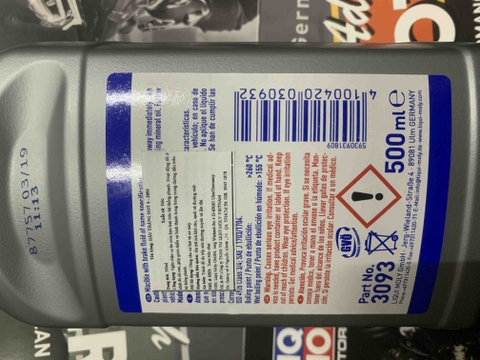 Liqui Moly Dầu Thắng Dot 4 3093