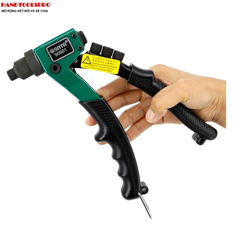 Kềm bấm riveter trợ lực 8in/200mm 90501