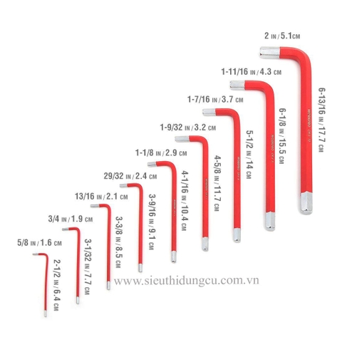 Workpro Bộ lục giác ngắn W022010