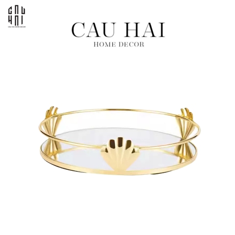 MAISON DE LUXE - KHAY TRÒN MẶT GƯƠNG PEARL REFLECTION 20 SS25
