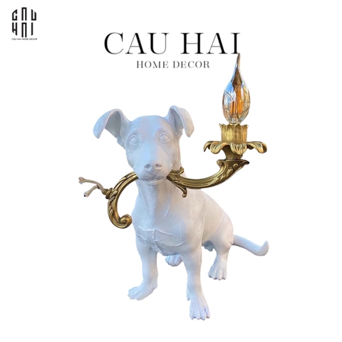 ĐÈN NGỦ ĐỂ BÀN CLENCHING WHITE PUPPY
