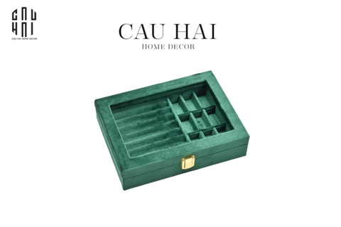 HAUTE FOLIE -HỘP TRANG SỨC NHUNG CAO CẤP LUXURY VELVET JADE