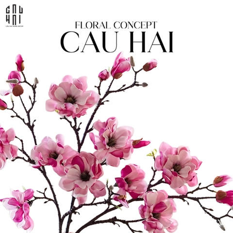 CÀNH HOA MỘC LAN SUPER - HOT PINK