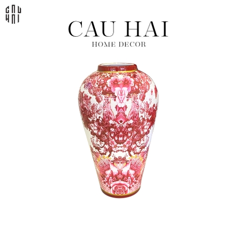 HOME COUTURE - BÌNH HOA CERAMIC JUNGEL PINKY BY D.O SS25