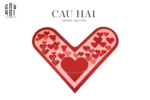 THẢM GÓC 120x120 SWEETHEART - DOOR MAT