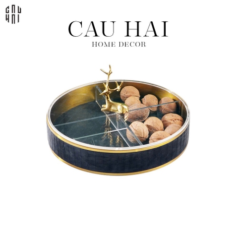 HỘP BÁNH MỨT LEATHER - MIDNIGHT LAYING ALLEY