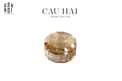LỌ CRYSTAL FACET LUX H6.5 – CHAMPAGNE: