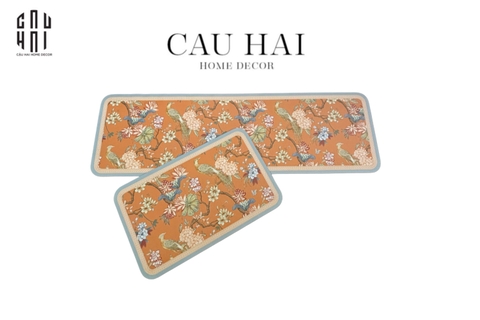 SET THẢM BẾP DYNASTY OF BIRD 1M5