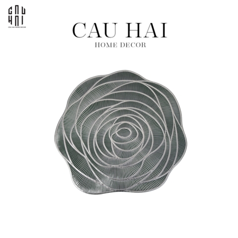 SET 2 TẤM LÓT BÀN ĂN - PLACEMAT SILVER ROSE