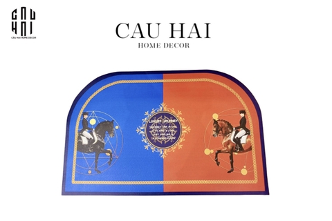 THẢM CỬA DA 50x80 - OB HORSEMAN DOOR MAT
