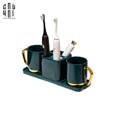 SET NHÀ TẮM EMERALD PREMIUM 4PCS