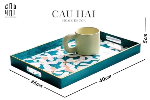 KHAY ACRYLIC BLOOM MINTÉ