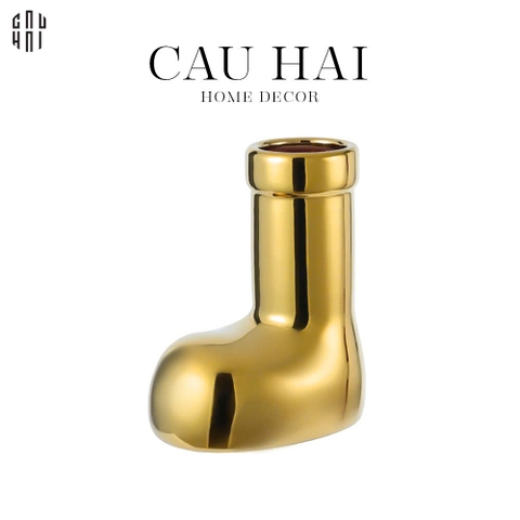 SET BÌNH VÀ HOA SUPER GOLDEN BOOT