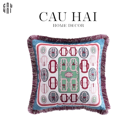 VỎ GỐI SOFA NHUNG BOUCLERIE MODERBE 45.