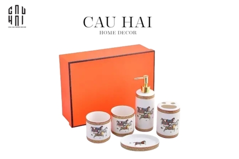 SET NHÀ TẮM CHARIOT PREMIUM 5PCS SS25