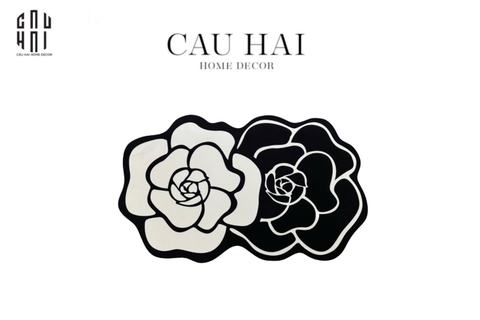 THẢM CỬA - DOOR MAT - 50x80 CAMÉLIA TWINS