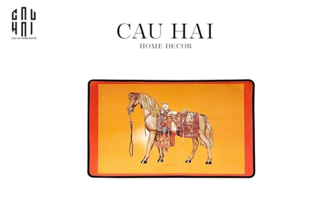 THẢM CỬA - MAT DOOR - 60x100 ORANGE CHEVAL NEW EDITION