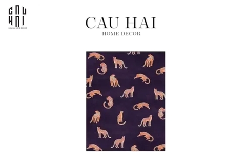 THẢM CỬA RA VÀO - FRONT DOOR - 90x120 LEOPARD