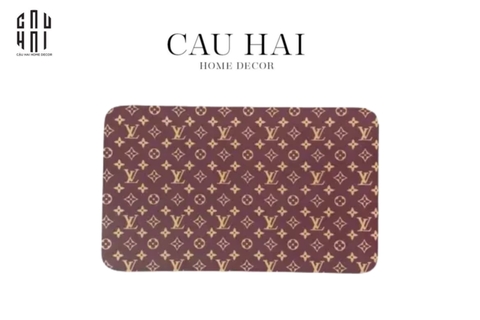 THẢM CỬA PVC 50X80 -  LOUIS MONOGRAM DOOR MAT