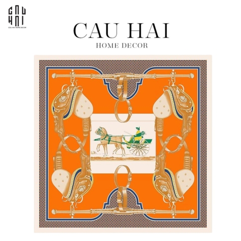 KHĂN LỤA CHARIOT LUXURY 130CM