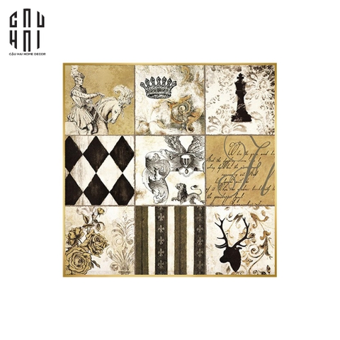TRANH CANVAS B-GLORY II 90X90 CM