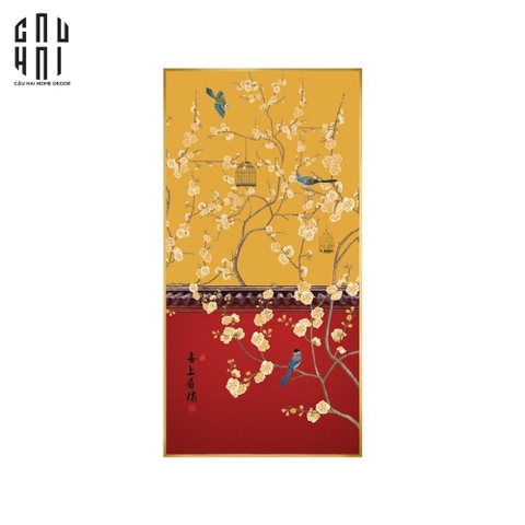 TRANH CANVAS SPRING CANARI 70X140CM