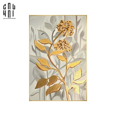 TRANH CANVAS HOA BỈ NGẠN - GOLDEN AMARYLLIS 80X120CM