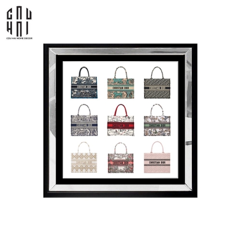TRANH CANVAS CAO CẤP D BOOK TOTE LUXURY 90X90CM