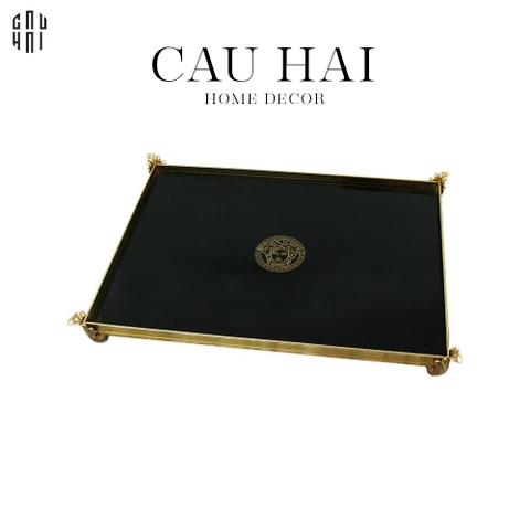 KHAY GƯƠNG CHỮ NHẬT RECTANGLE  VER.SACE BLACK  MIRROR MEDUSA SS25