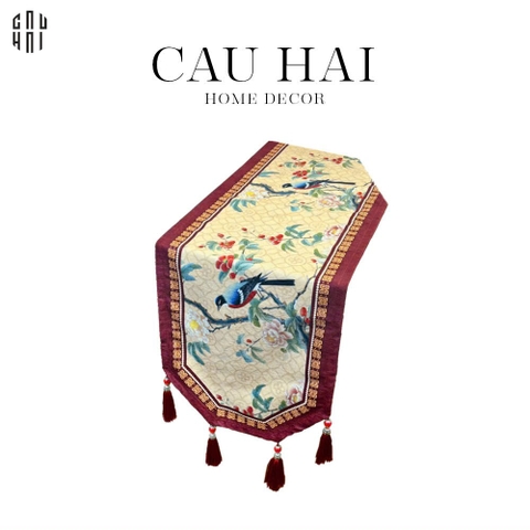 KHĂN TRẢI BÀN NHƯ HOA 2M8