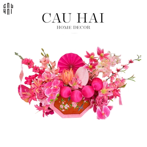 GIỎ HOA TẾT 2025 - NHAN SẮC THĂNG HẠN