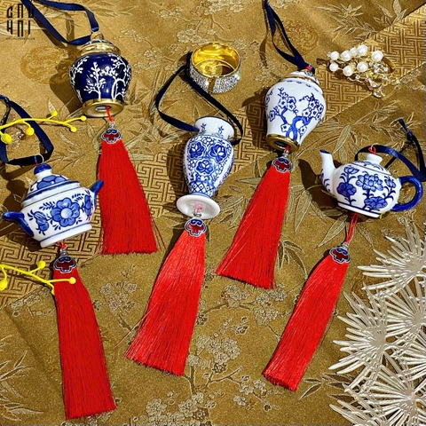 SET 5 DÂY TREO CERAMIC INDOCHINE