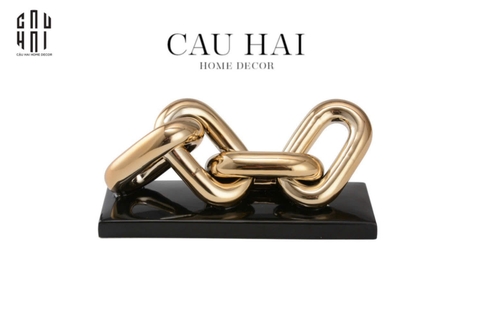 TƯỢNG TRANG TRÍ MARBLE - INFINITY CHAIN