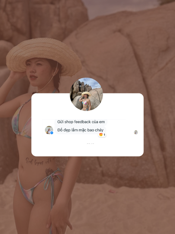 #611 Feedback siêu cháy từ chị @Vy Le - Sản phẩm đồ bơi hai mảnh | DỨA BIKINI & SPORTWEAR