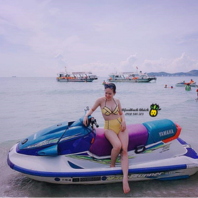 #141 Feedback mẫu hai mảnh cạp cao vàng sọc đen của chị @Nguyễn Hải My