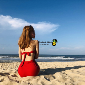 #150 Feedback hai mảnh cạp cao dây cột của chị @Cẩm Tiên