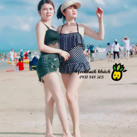 #197 Feedback mẫu hai mảnh chấm bi của chị @Thúy Hằng