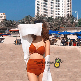#227 Feedback mẫu hai mảnh cạp cao của chị @Thùy Thu