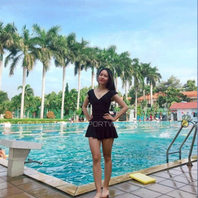 #414 Feedback mẫu liền cánh tiên đen của chị @Khanh Ngoc